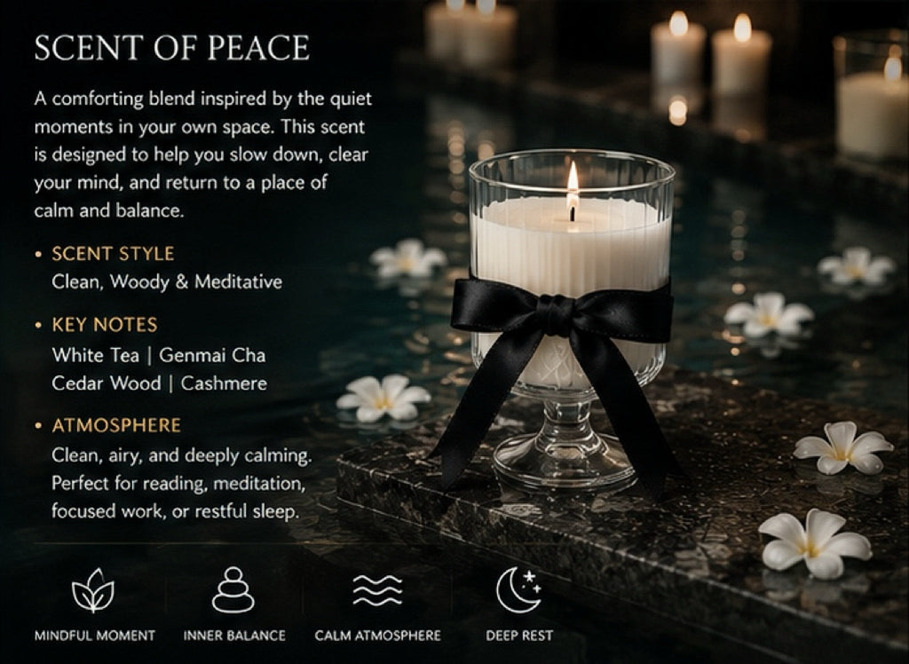 Where Silence Grows | Clean Woody Soy Candle ⭐