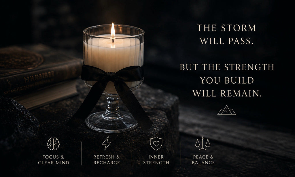 Stone Heart | Earthy Woody Soy Candle ⭐