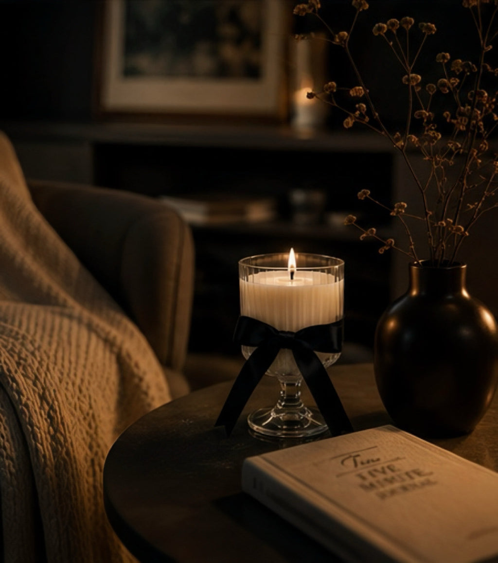 Fluffy Cloud | Soft Woody Soy Candle | Clean & Airy Home Fragrance