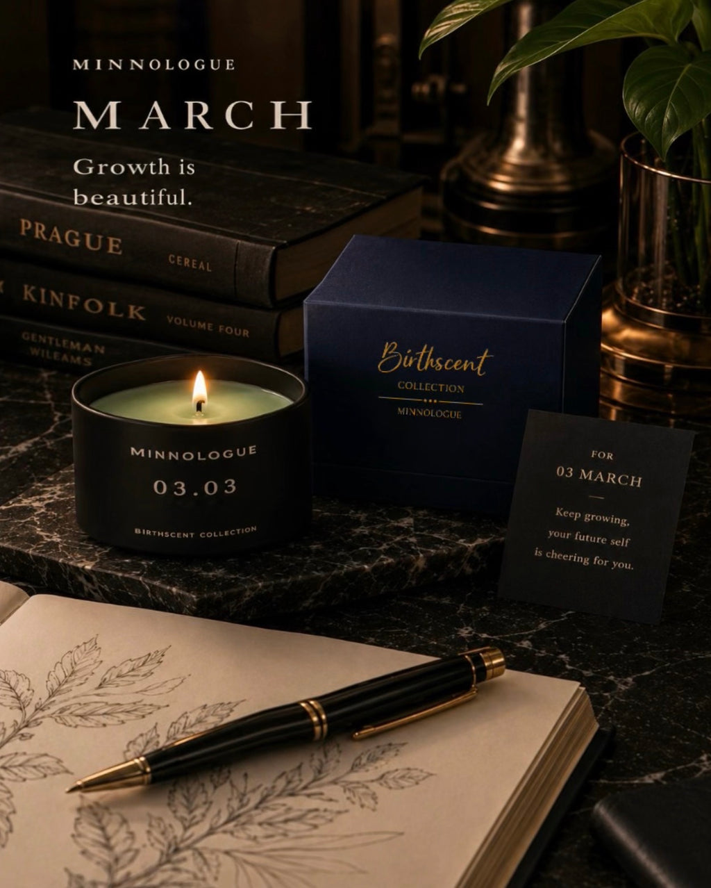 Personalized Birthscent Candle
