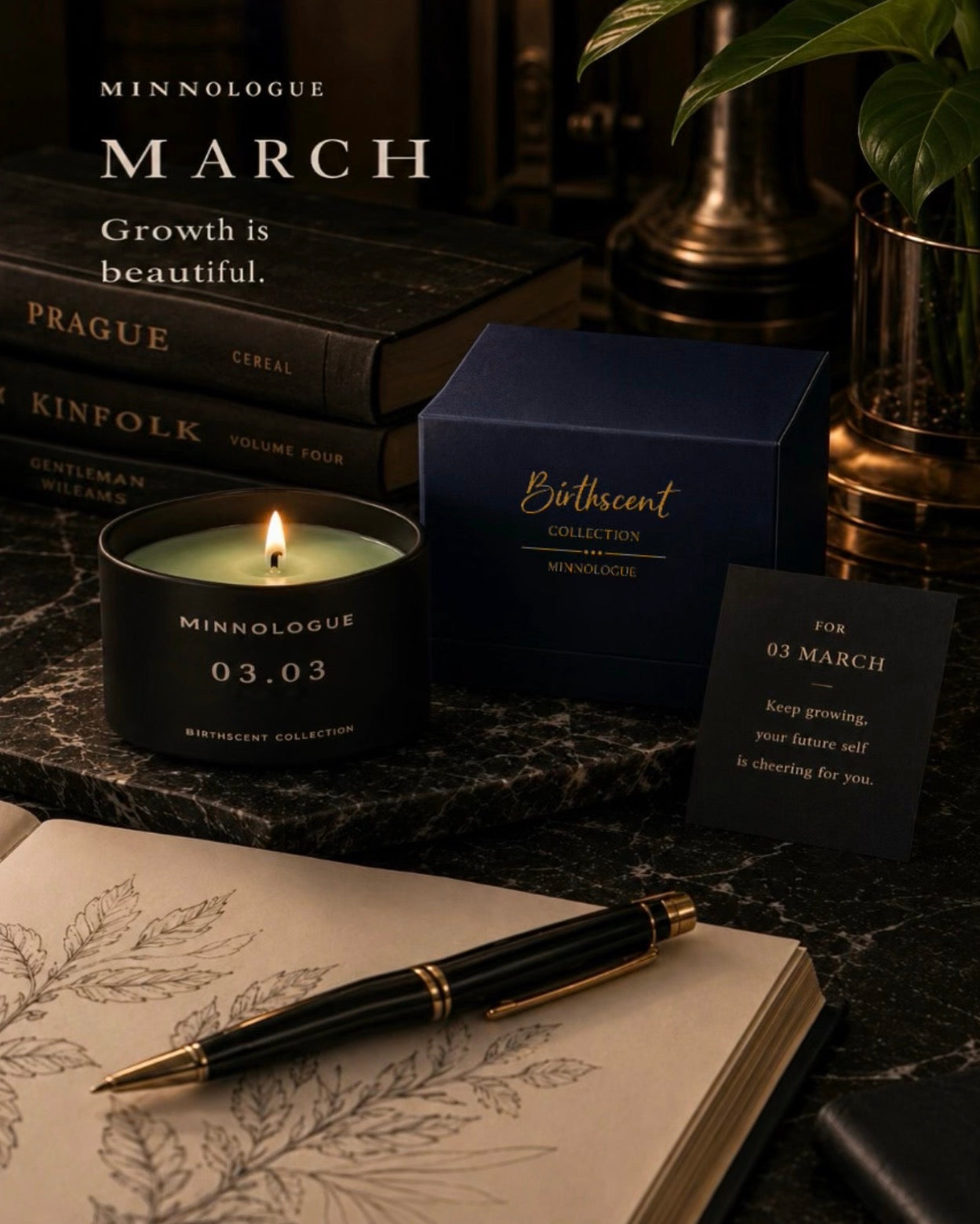 Personalized Birthscent Candle