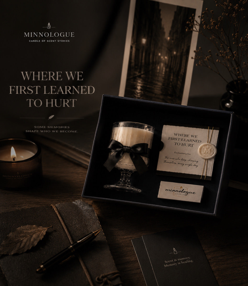 Where We First Learned to Hurt | Dark Woody Soy Candle